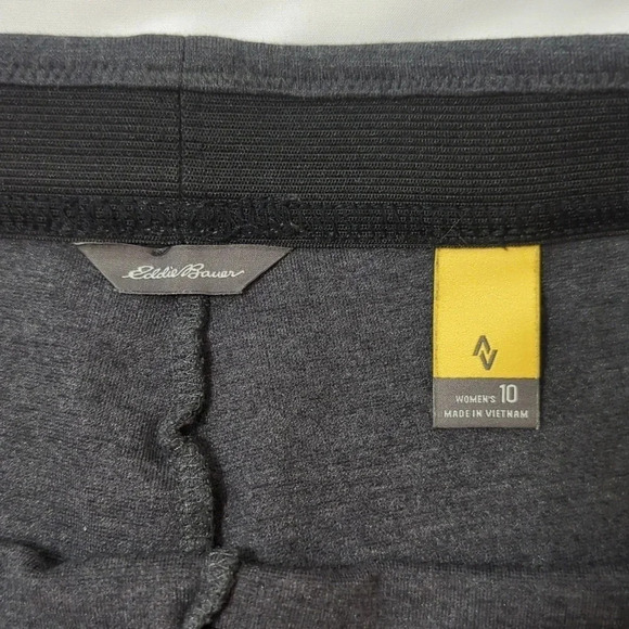 Eddie Bauer Soft Legging Stretch Pants, Color Gray Size 10 - Picture 13 of 14